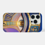 Das Ägyptische Auge  iPhone Hoesje (Achterkant horizontaal)