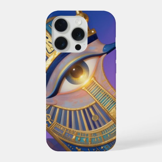 Das Ägyptische Auge  iPhone Hoesje (Achterkant)