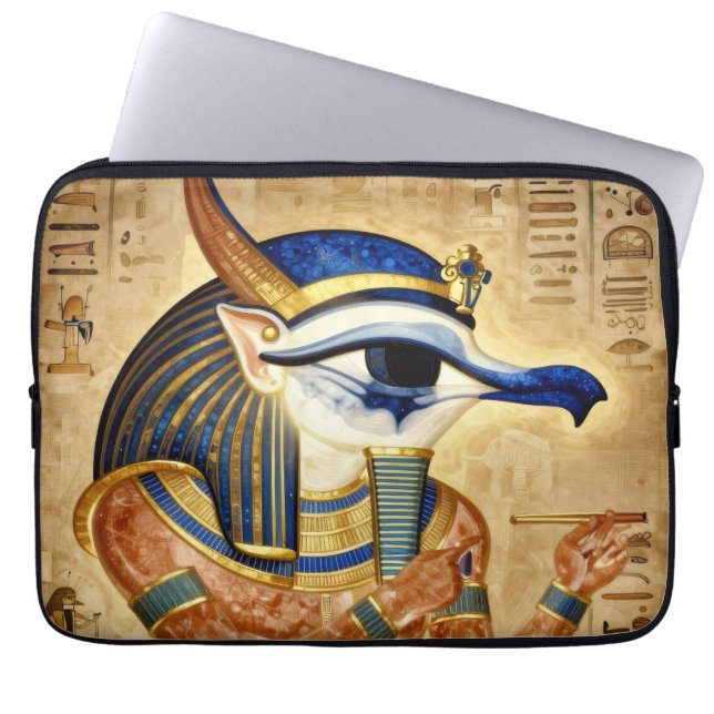 Das Ägyptische Auge  Laptop Sleeve (Voorkant)