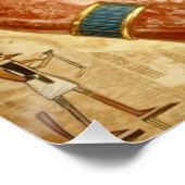 Das Ägyptische Auge  Perfect Poster (Hoek)