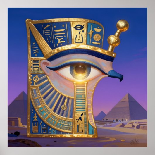 Das Ägyptische Auge  Poster (Voorkant)