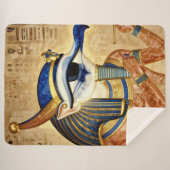 Das Ägyptische Auge Sherpa Deken (Voorkant (horizontaal))