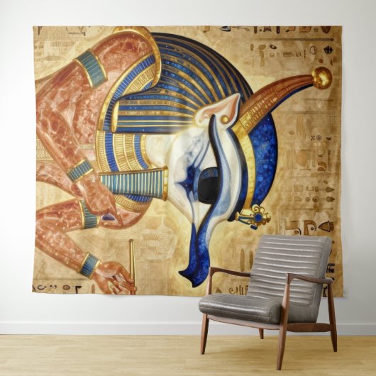 Das Ägyptische Auge  Wandkleed (In Situ (horizontaal))