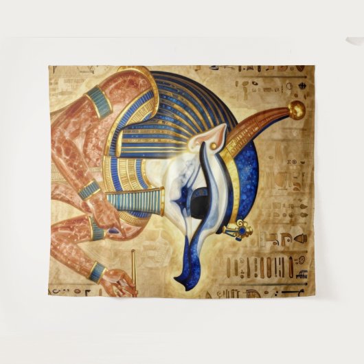 Das Ägyptische Auge  Wandkleed (Voorkant (horizontaal))