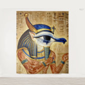 Das Ägyptische Auge  Wandkleed (Voorkant)