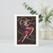 Das Ballett (The Ballet), Josef Fenneker Briefkaart (Staand voorkant)