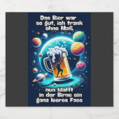 Das Bier im Kopf Bier Etiket (Enkel label)