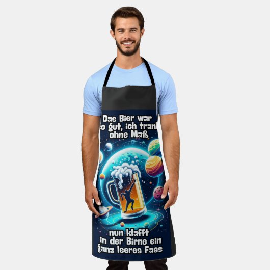 Das Bier im Kopf  Schort (Gedragen)
