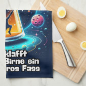 Das Bier im Kopf Theedoek (Quarter Fold)