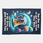 Das Bier im Kopf Theedoek (Horizontaal)