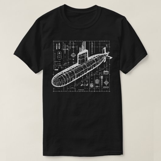 Das Boot T-shirt (Design voorkant)