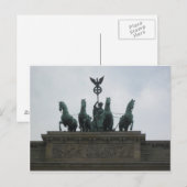 Das Brandenburger Tor Briefkaart (Voorkant / Achterkant)