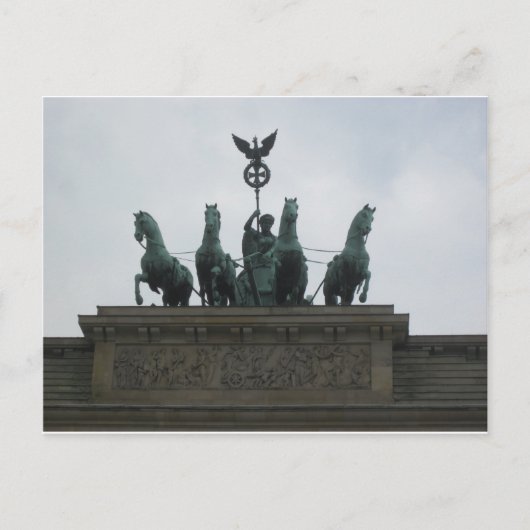 Das Brandenburger Tor Briefkaart (Voorkant)