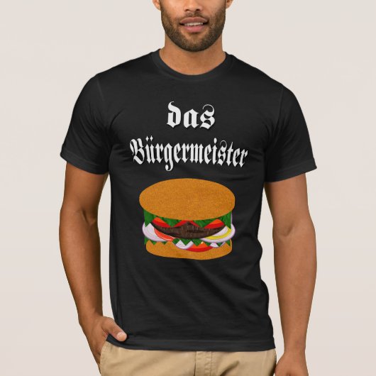Das Burgermeister T-Shirt (Voorkant)