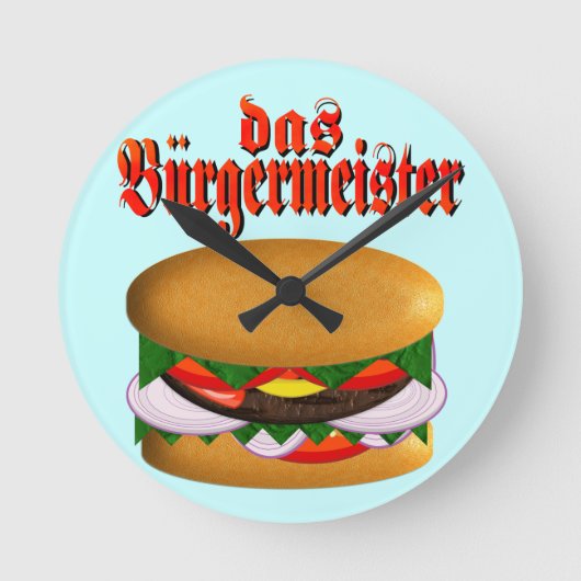 das Burgermeister Wandklok (Voorkant)
