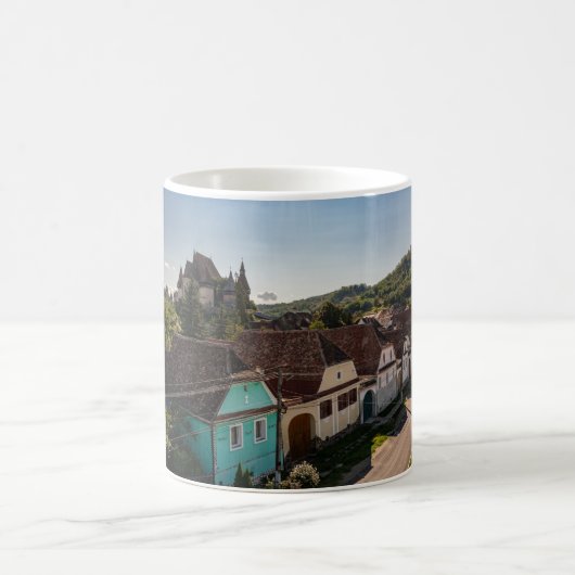 Das Dorf Birthälm in Rumänien Koffiemok (Center)