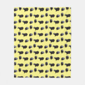 Das Fleece Deken (Geel) (Voorkant)