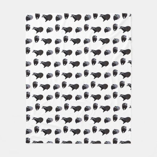 Das Fleece Dekenspel (Kies Kleur) Deken (Voorkant)