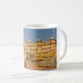 Das Fort Amber bei Jaipur in Indien Koffiemok (Voorkant rechts)