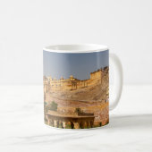 Das Fort Amber bei Jaipur in Indien Koffiemok (Voorkant rechts)