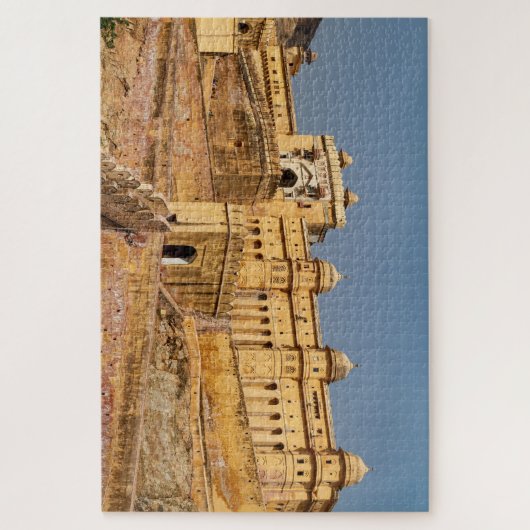 Das Fort Amber bei Jaipur in Indien Legpuzzel (Verticaal)