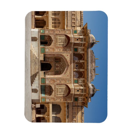 Das Fort Amber bei Jaipur in Indien Magneet (Verticaal)