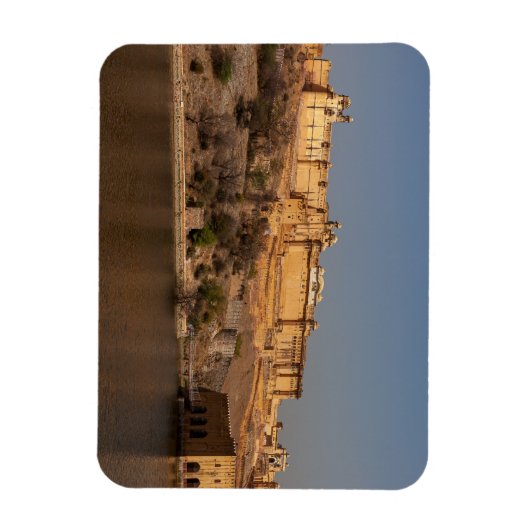 Das Fort Amber bei Jaipur in Indien Magneet (Verticaal)