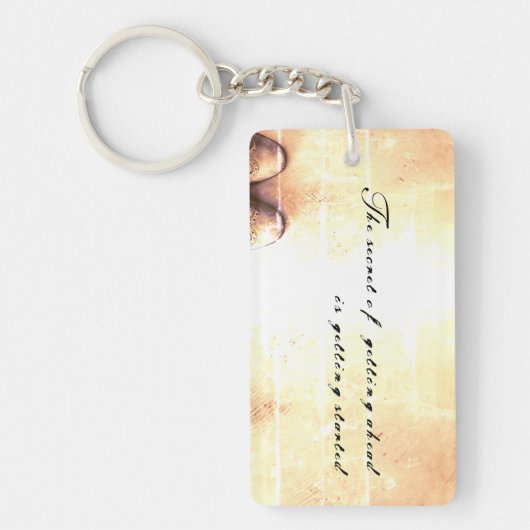 Das Geheimnis vom Vorankommen Sleutelhanger (Voorkant)