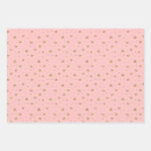 Das Gingerbrood Mannen Huis Trees sterren Hartsroz Inpakpapier Vel (Voorkant)