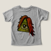 Das grüne Superauge (Design achterkant)