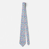 Das - Herringbone Meerkleurig Patroon (Voorkant)