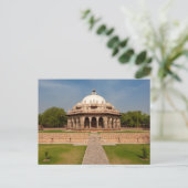 Das Humayun Mausoleum in Neu Delhi  Briefkaart (Staand voorkant)