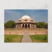 Das Humayun Mausoleum in Neu Delhi  Briefkaart (Voorkant)