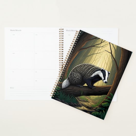 Das in betoverd bos planner (Display)