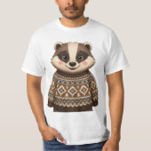 Das in een trui t-shirt (Voorkant)