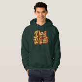 Das Ist Mir Wurst, Funny German Gezegde Hoodie (Voorkant volledig)