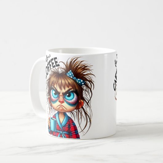 Das Kaffeemonster in mir Koffiemok (Voorkant links)