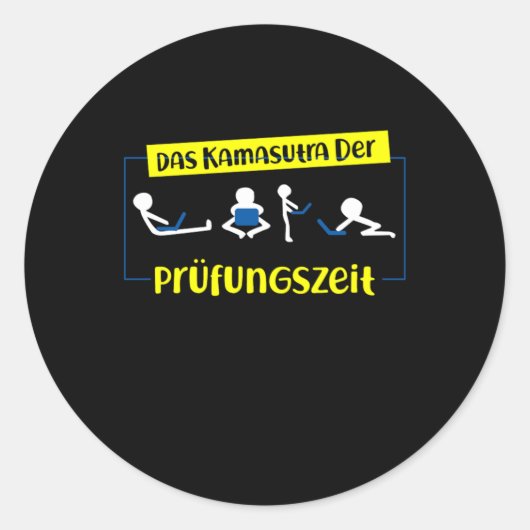 Das Kamatsura Der Computer Nerd Funny Gift Ronde Sticker (Voorkant)