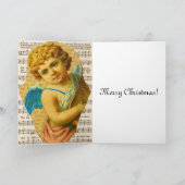 Das Kind het kind, vrolijk kerstfeest Feestdagen Kaart (Binnen)