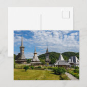 Das Kloster Barsana in Rumänien Briefkaart (Voorkant / Achterkant)