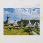 Das Kloster Barsana in Rumänien Briefkaart (Voorkant)