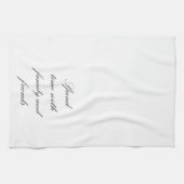 Das Küchentuch für Dich oder die Familie Theedoek (Horizontaal)