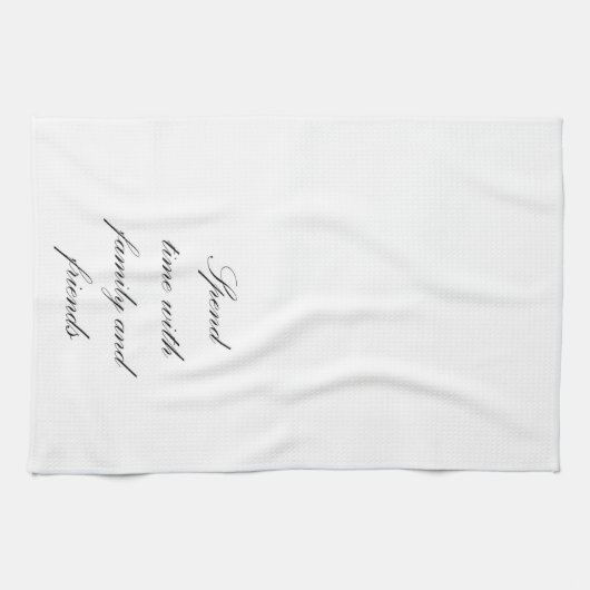 Das Küchentuch für Dich oder die Familie Theedoek (Horizontaal)