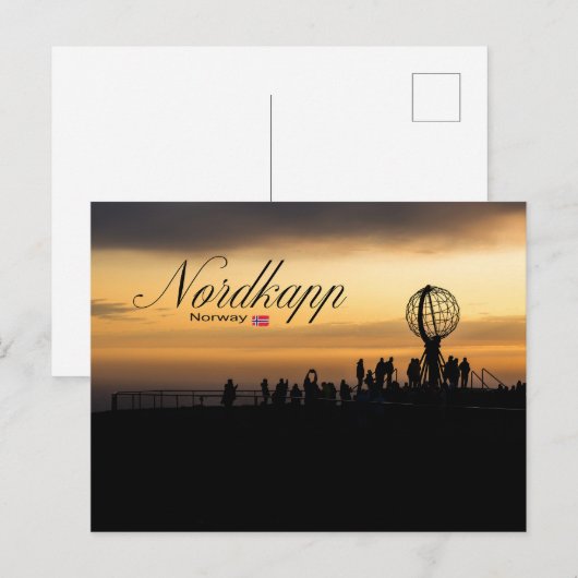 Das magische Nordkapp Briefkaart (Voorkant / Achterkant)