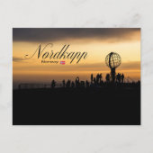 Das magische Nordkapp Briefkaart (Voorkant)