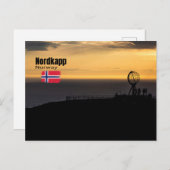 Das magische Nordkapp Briefkaart (Voorkant / Achterkant)