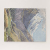 Das Mölltal mit dem Großglockner - Carl Lafite Legpuzzel (Horizontaal)