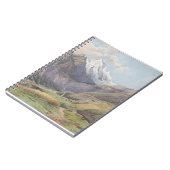 Das Mölltal mit dem Großglockner - Carl Lafite Notitieboek (Linkerzijde)