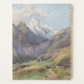 Das Mölltal mit dem Großglockner - Carl Lafite Planner (Achterkant)