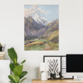 Das Mölltal mit dem Großglockner - Carl Lafite Poster (Thuiskantoor)